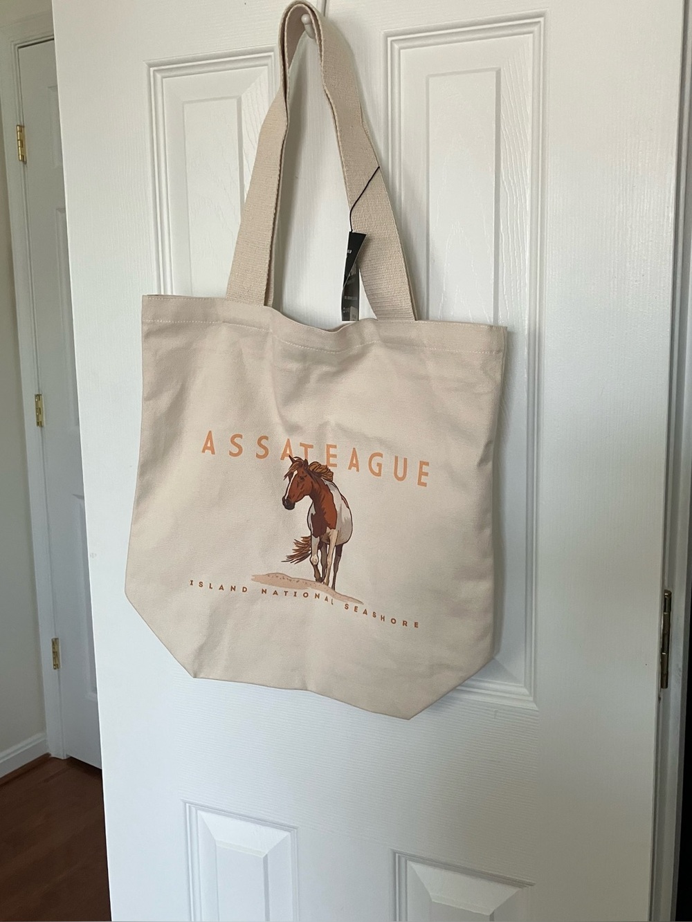 Horse Assateague Tote Bag